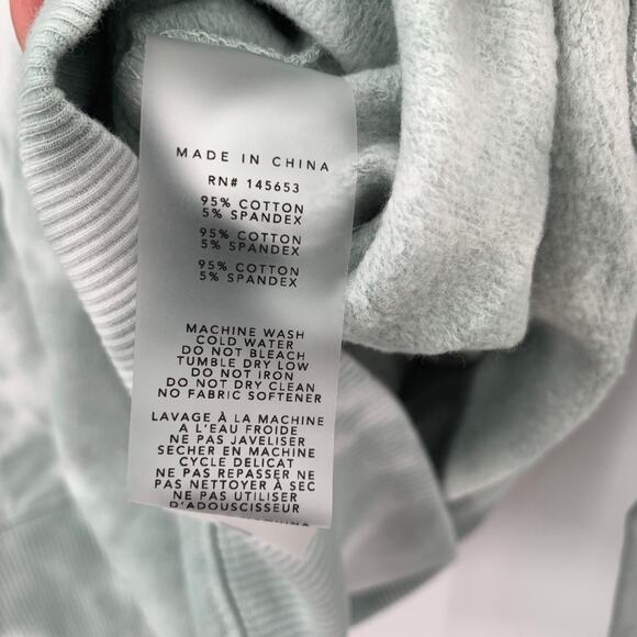 2/$30 AR-33 Sweatshirt Size M Green Tie Dye Pullover NEW AR33 Workout Athleisur - Picture 8 of 10